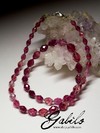 Rubellite Beaded Necklace