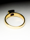 Rhodolite gold ring