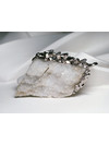 Big Rock Crystal Silver Pendant